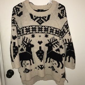 H&M 3/4 sleeve sweater